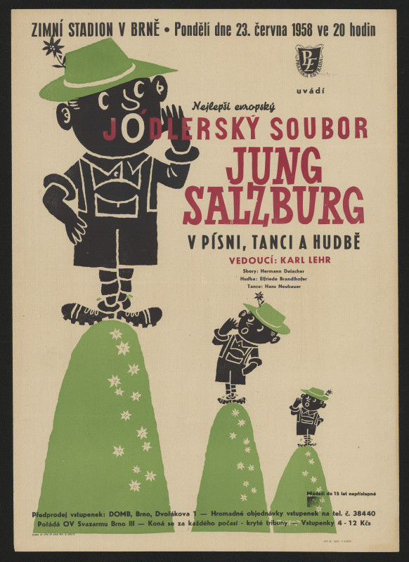 neznámý - Jódlerský soubor  Jung Salzburg