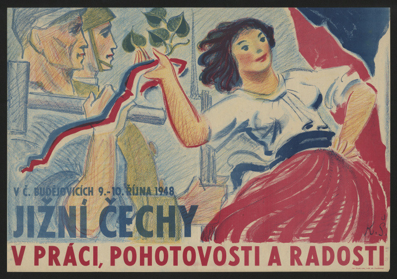 signatura KŠ - Jižní Čechy. V Českých Budějovicích 9.-10. října 1948