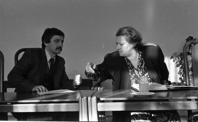 Dagmar Hochová - Poslanecký klub Občanské fórum-nezávislí v České národní radě, září 1991