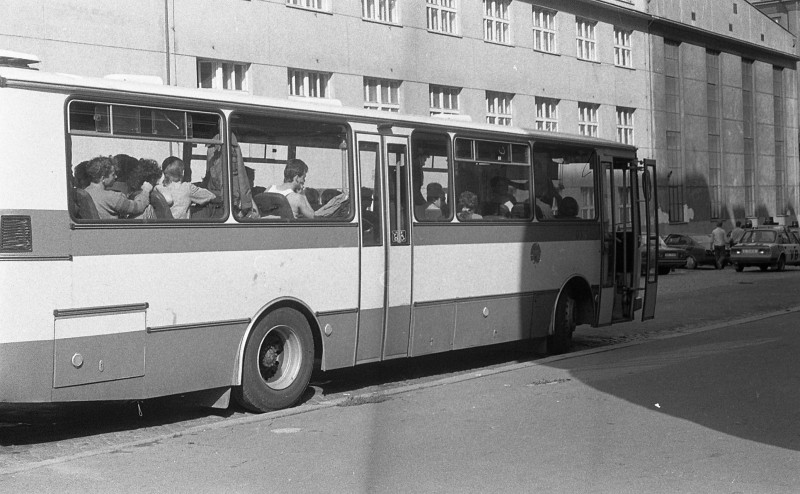 Dagmar Hochová - Utečenci z Rumunska v Praze, srpen 1990