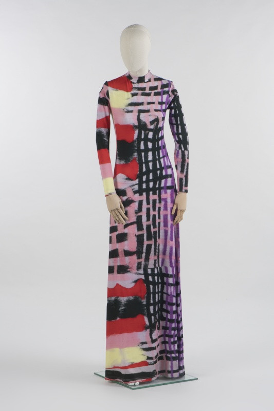 Teresa Rosalie Kladošová - Patchwork dress z kolekce Merino Recycled 