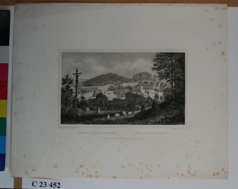 Johann Gabriel Friedrich Poppel - Ansicht  von  Marienbad