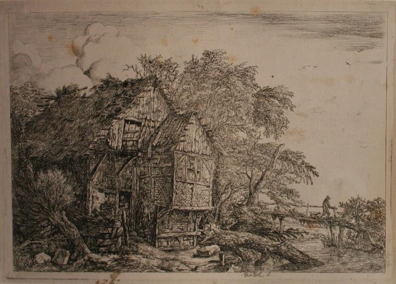 Jacob Salomonsz van Ruysdael - Můstek