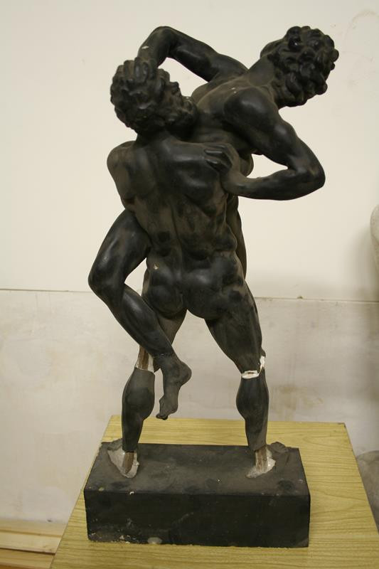 neznámý sochař - Herkules a Anteus
