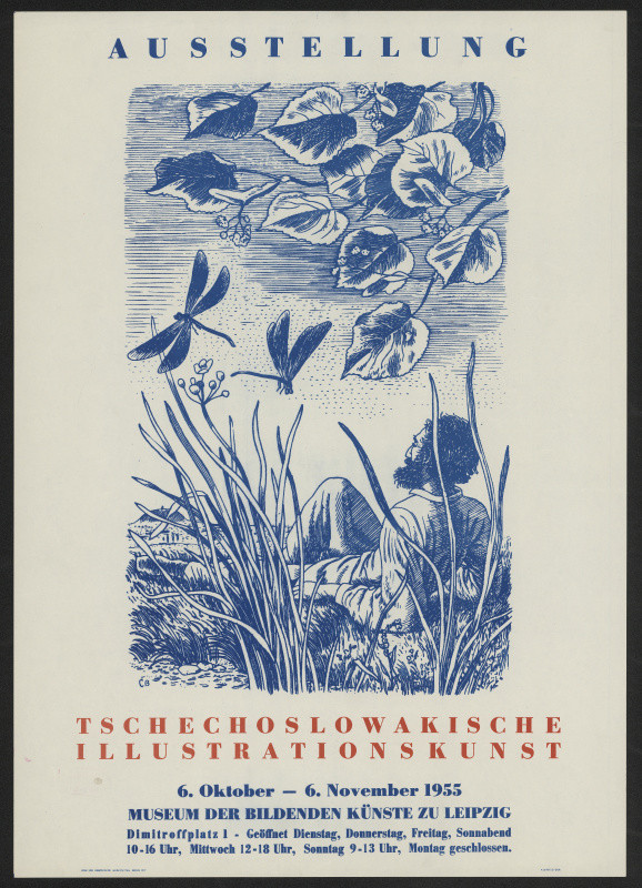 Karel Svolinský -  Ausstellung Tschechoslowakische illustrationskunst