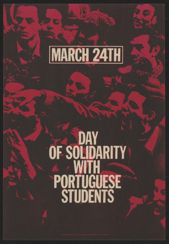 neznámý - March 24th Day of Solidarity with Portuguese Students.Internat. Union of Students
