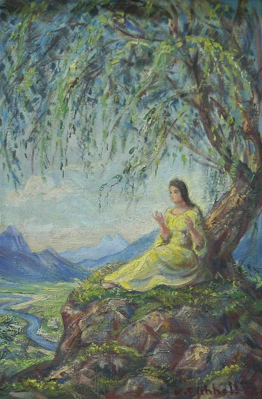 Karel Eichhoff - Dívka pod stromem