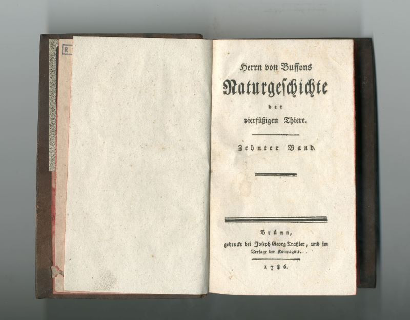 Georg Louis Leclerc de Buffon, Joseph Georg Traßler - Naturgeschichte der vierfüßigen Thiere. Zehnter Band