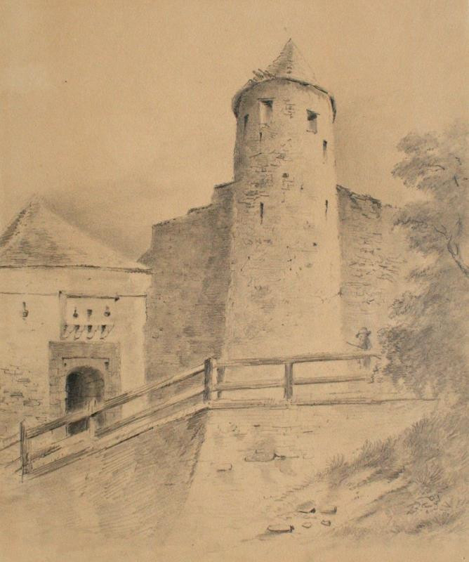 Josef Ethler - Stará věž na Veveří