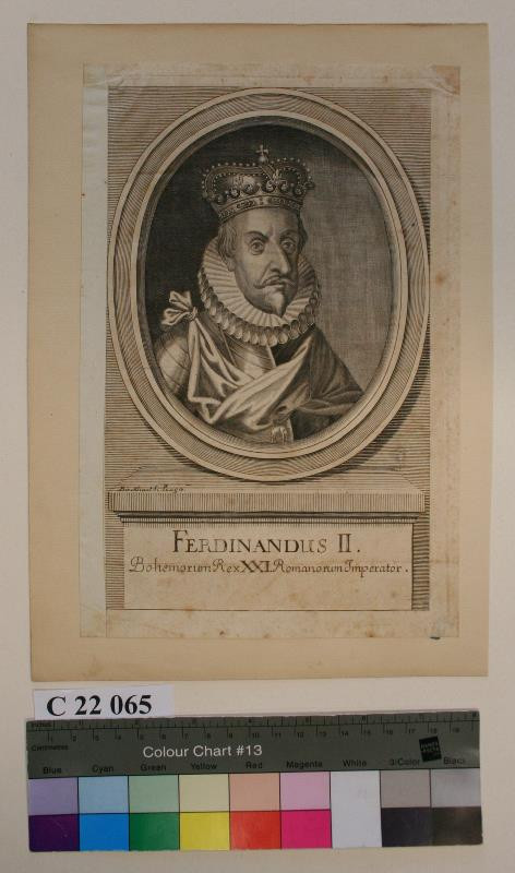 Antonín Birckhart - Ferdinandus  II.  Bohemorum  Rex  XXI.