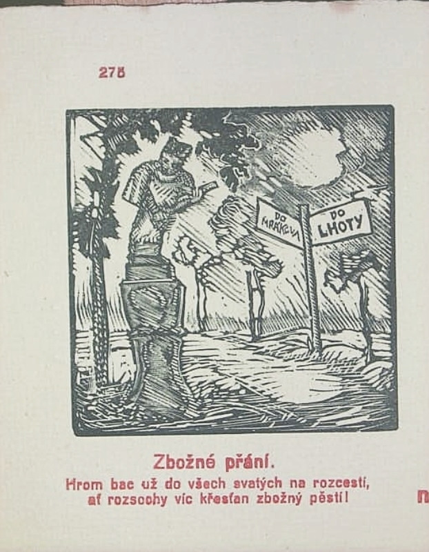 Josef Váchal - Koruna bludařstva to jest Postyla kacířská, s.275