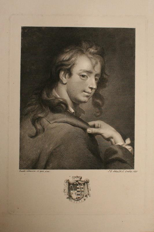 Johann Georg Schmidt - Podobizna malíře E. Seemana
