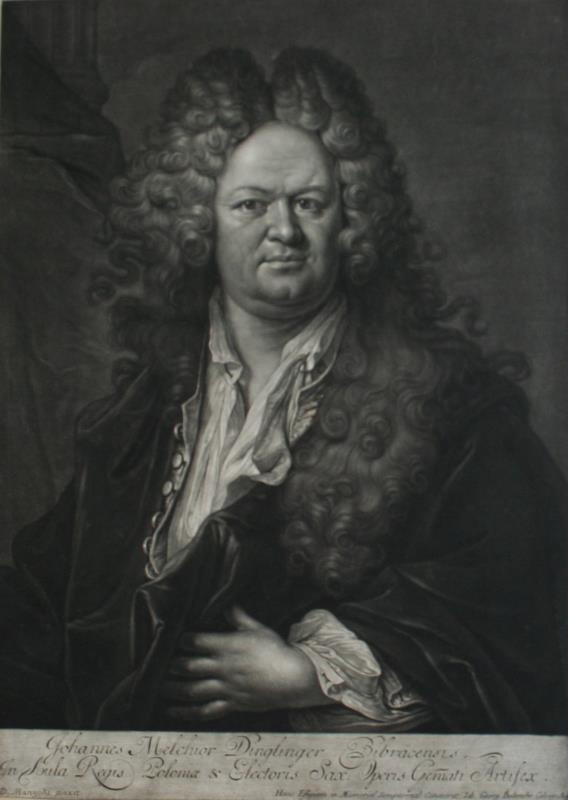 Johann Georg Bodenehr - Johannes Mechior Dinglinger