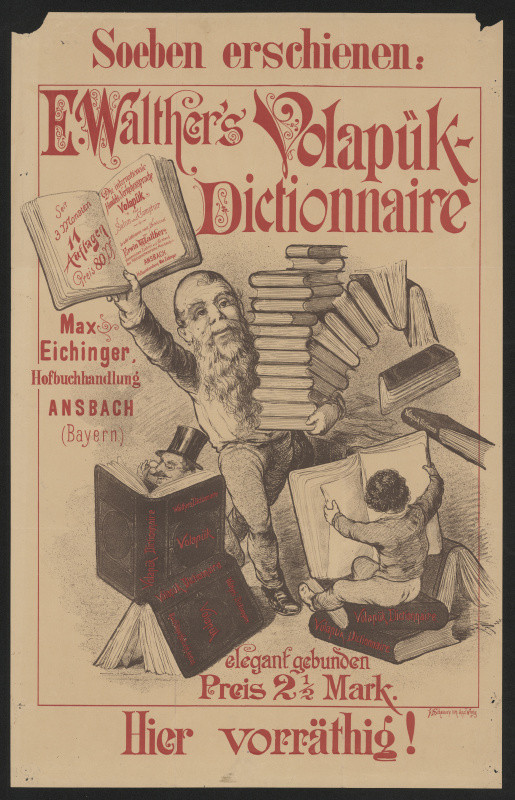 F. Scheiner - E.Walther's Volapük-Dictionaire…