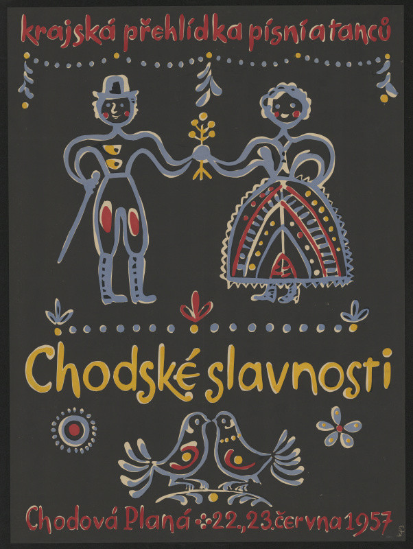 neznámý - Chodské slavnosti Chodová Planá 1957