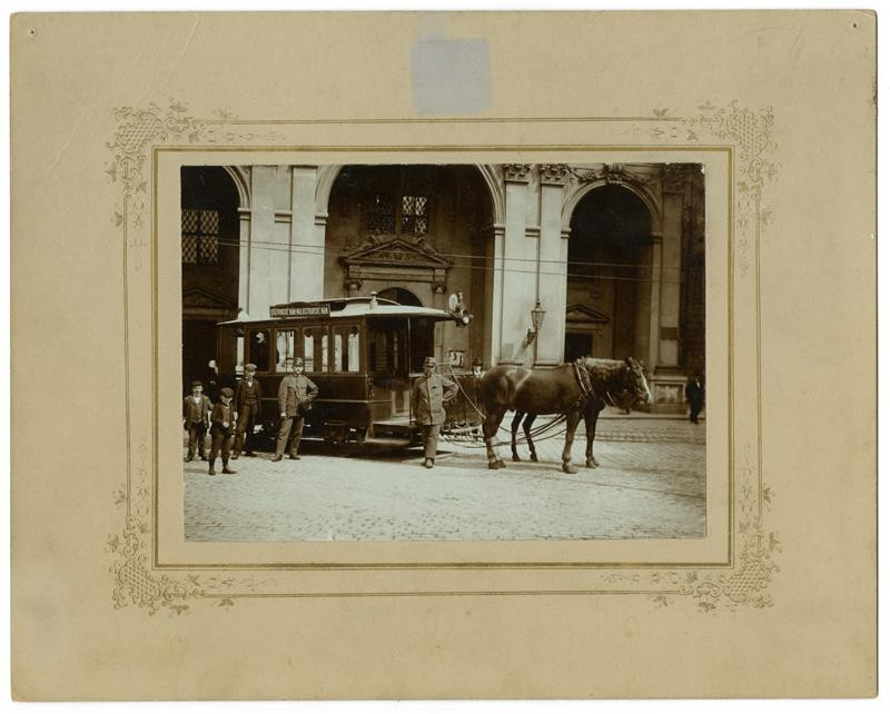 neurčený autor - Poslední jízda pražskou koňkou 12.5.1905