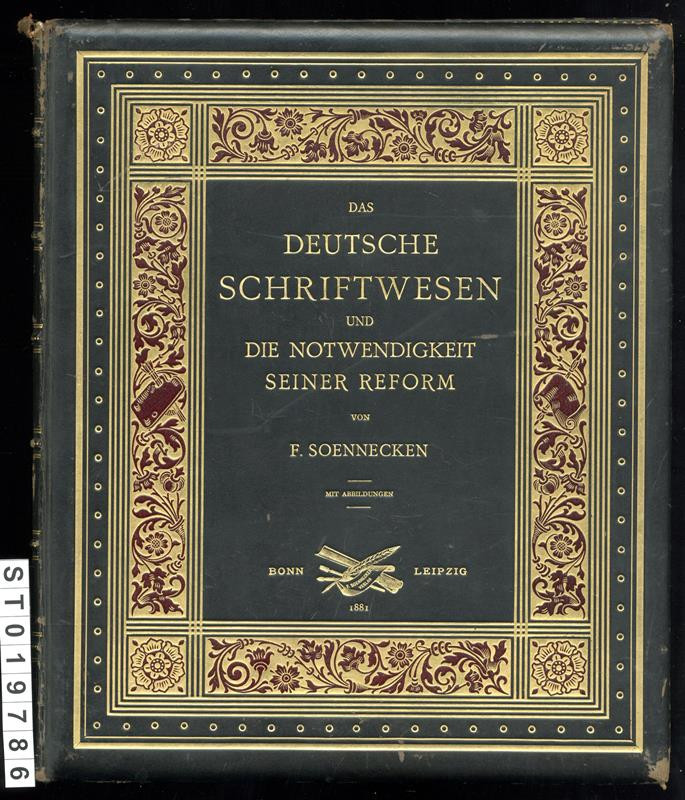 Friedrich Soennecken, Gustav Fritzsche - Das deutsche Schriftwesen