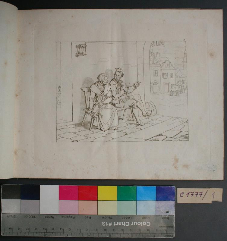 Ludwig Grunner - J.  W.  Goethe  :  Hermann  und  Dorothea , 1827