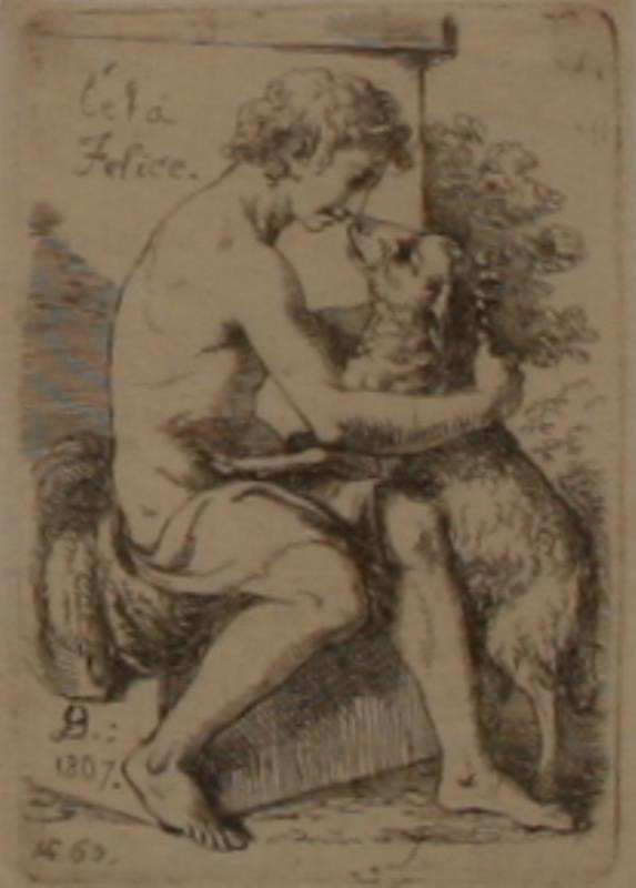 Josef Bergler - Chlapec s ovečkou
