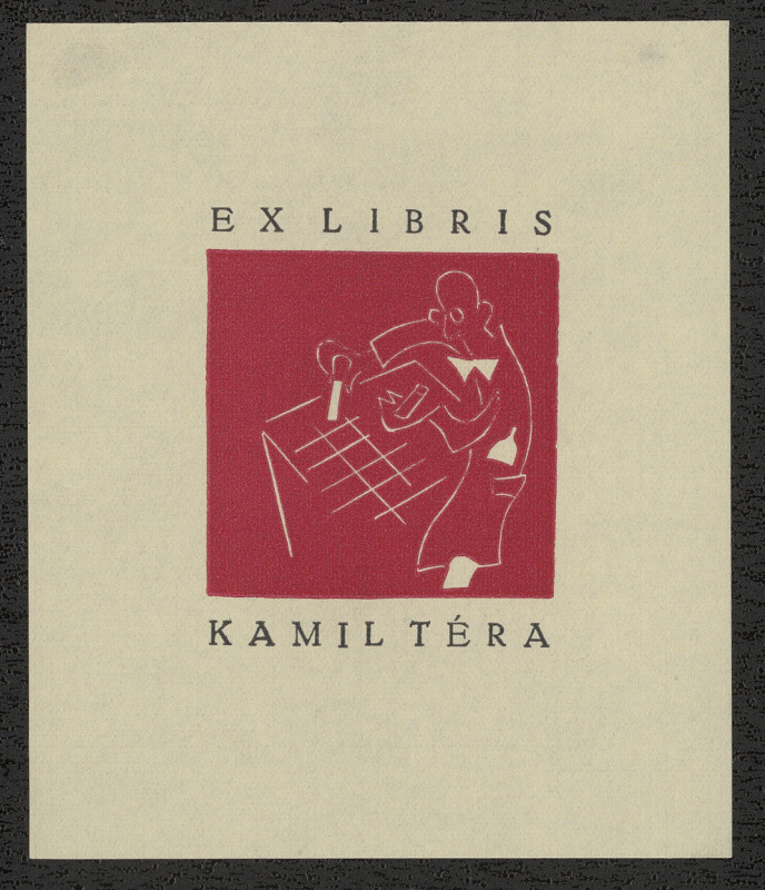 Bohumil Dudař - Ex libris Kamil Téza