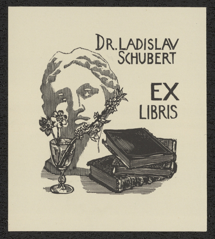 V. Javorský - Ex Libris Dr. Ladislav Schubert