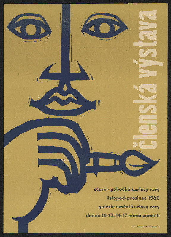 neznámý - Členská výstava SČSVU - pobočka Karlovy Vary listopad-prosinec 1960