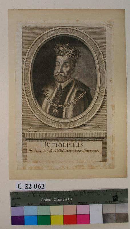 Antonín Birckhart - Rudolphus  Bohemorum  Rex  XIX.