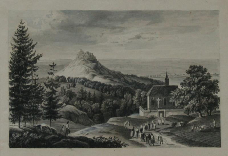 Josef Axmann - Burg  Hohenzollern  mit  Hechingen