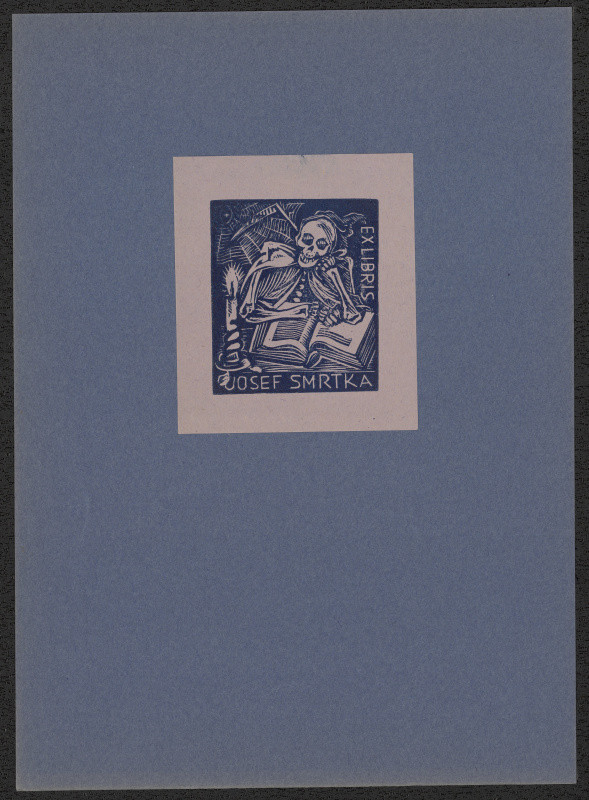 Antonín Chlebeček - Ex libris Josef Smrtka