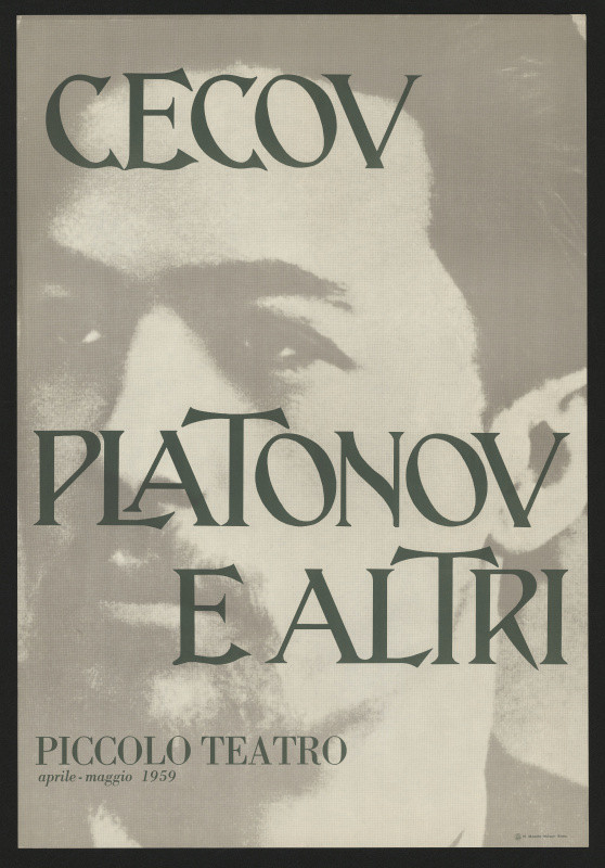 neznámý - Čechov: Platonov e Altri, Piccolo Teatro