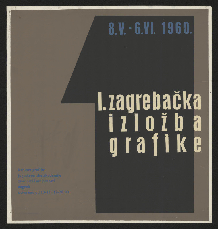 neznámý - I. Zagrebačka i..ožba(?) grafike