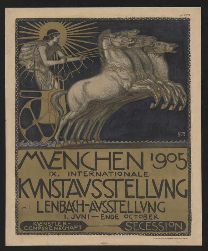 Franz Stuck - Muenchen 1905,Kunstausstellung