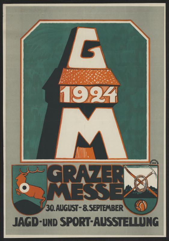 Sehefelder - GM 1924, Grazer Messe, Jagd und Sport Ausstellung