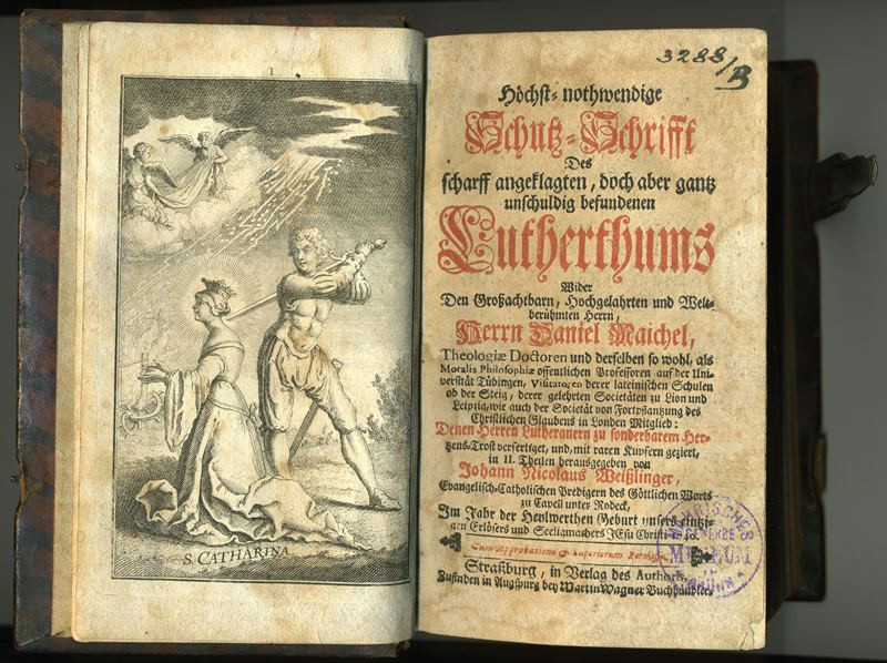 Daniel Maichel - Höchst=-nothwendige Schutz-Schrift des Lutherthums
