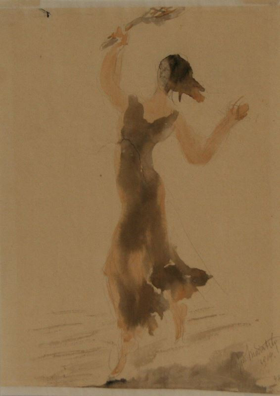 Josef Mařatka - Olga Gzovská, studie bojového tance