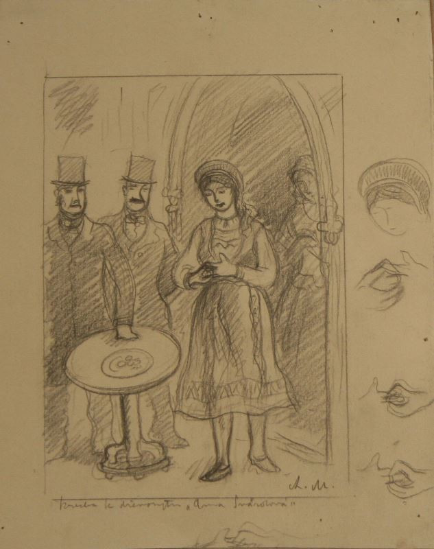 Antonín Majer - Ilustrace k S. Lagerlöfové 