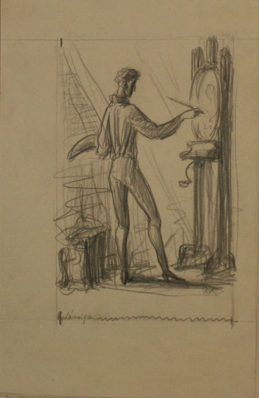 Petr Dillinger - Ilustrace k Podobizně A. E. Poea