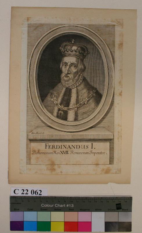 Antonín Birckhart - Ferdinandus  I.  Bohemorum  Rex  XVII.