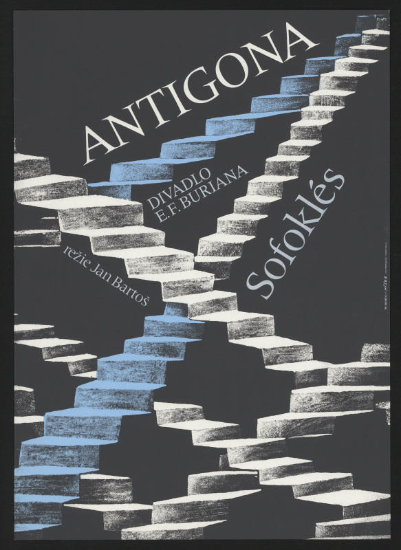 Karel Míšek - Sofoklés: Antigona. Divadlo E. F. Buriana