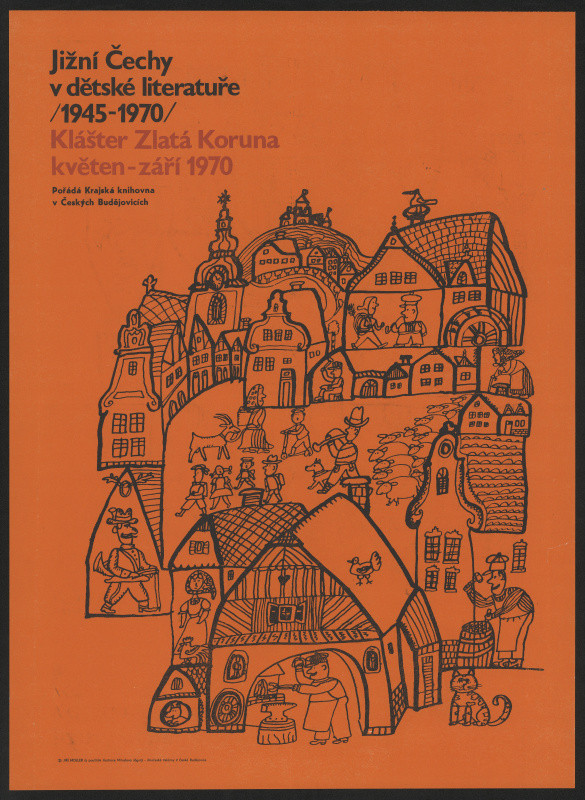 Milostav Jágr - Jižní Čechy v dětské literatuře 1945-1970. Klášter Zlatá koruna, Krajs. knihovna Č. Budějovice