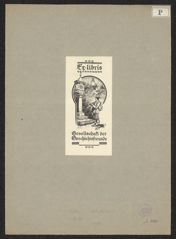 Franz Poledne - Gesellschaft der Geschichtsfreunde