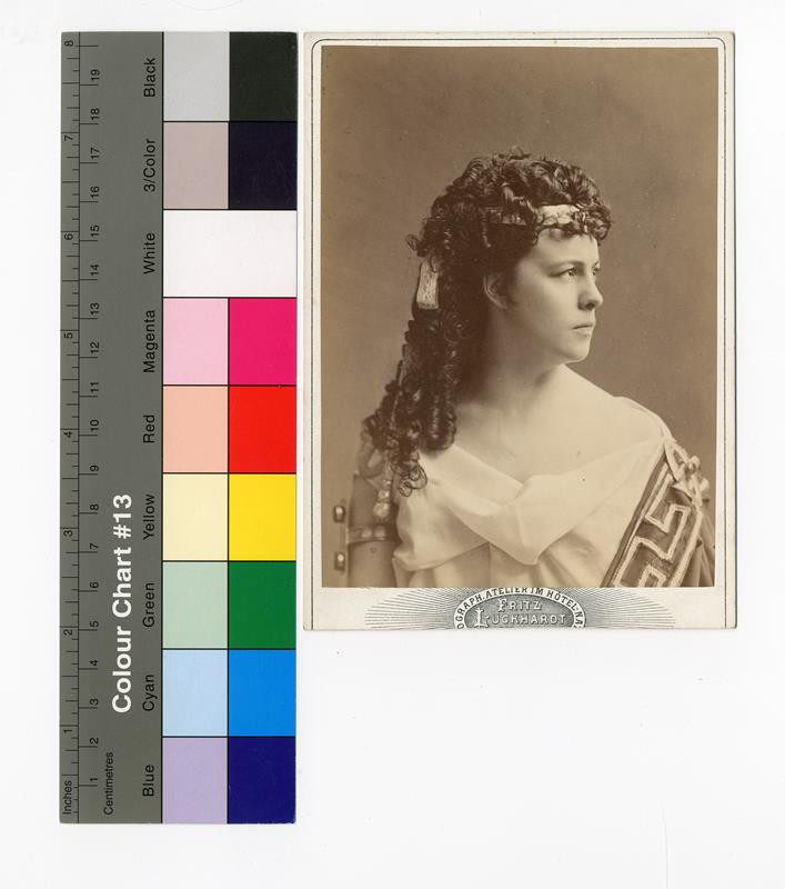 Fritz Luckhardt - Demoiselle Clara Ziegler (1844-1909)