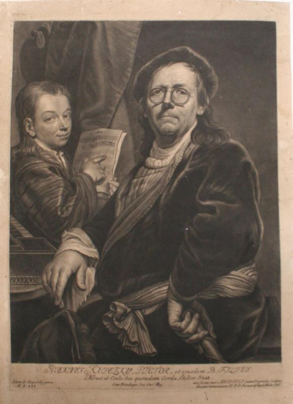 Bernhard Vogel - Joannes Kupezky, pictor, et einsdem B. Filius