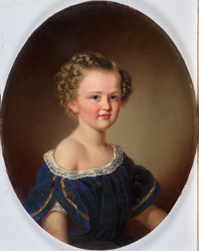 neznámý malíř - Portrét dítěte