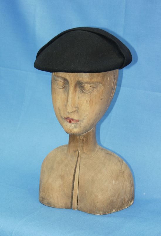neurčený autor - klobouk plstěný černý