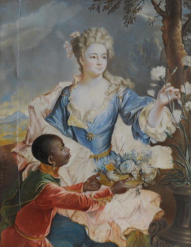 Hyacinthe Rigaud - podle - Podobizna Catherine - Marie Le Gendre de Villedieu, provdané Pécoil