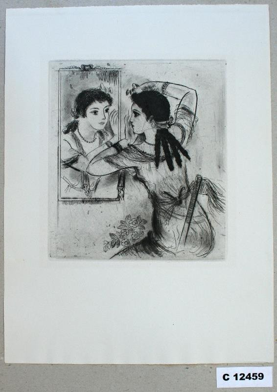 Antonín Procházka - Dívka před zrcadlem