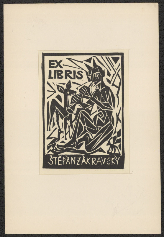 Karel Homola - Ex libris Štěpán Zákravský