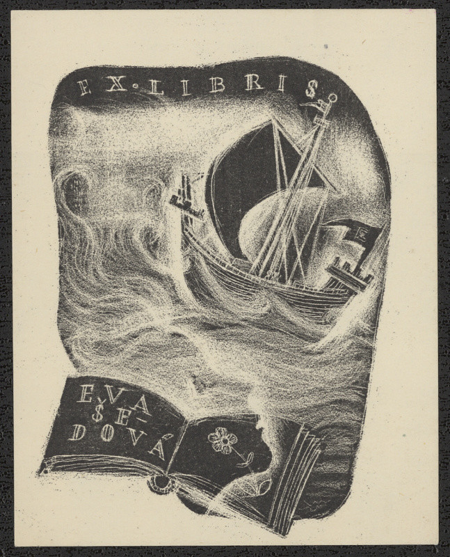 Dobroslava Bilovská - Exlibris Eva Šedová