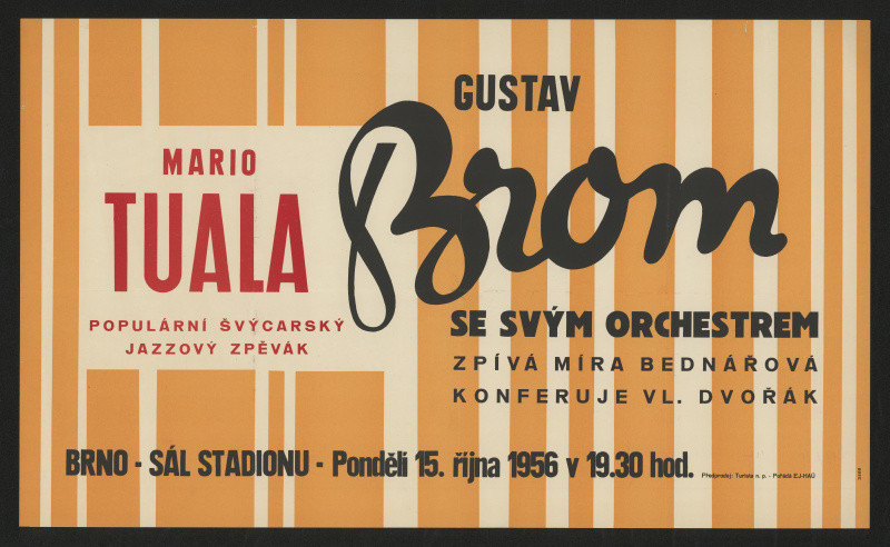 neznámý - Gustav Brom se svým orchestrem. Mario Tuala